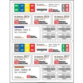 ColorBar Design-A-Sheet Custom Labels Stock Colorbar Labels