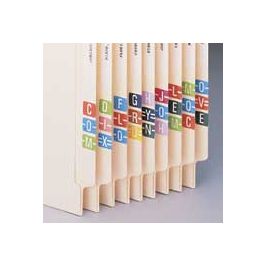 Color-coded Labels Alpha Color Coded Labels Office Products Filing ...