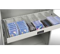 Each drawer comes complete with  8  front to back dividers and  9  compressor flip dividers  You can easily customize the drawer to your application  Multi-Media Drawer with Dividers