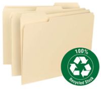 LETTER SIZE 11-5 8  W x 9-1 2  H Overall  9  H Body 1 3 Cut Tab  Assorted Positions