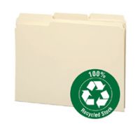 LEGAL SIZE 14-5 8  W x 9-1 2  H Overall  9  H Body 1 3 Cut Tab  Assorted Positions