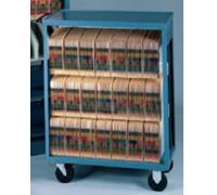Media Truck  Letter Depth  4 Swivel Casters
