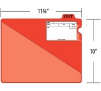 Yellow  Letter Size  Top Tab Outguide  11-5 8 W x 9-1 2 H 
