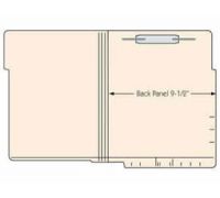 11PT 2-Ply Reinforced Letter Size Folder  Fastener in Position   1