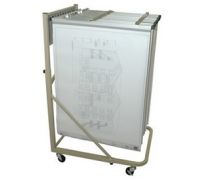 Mobile Blueprint Stand with Brackets