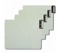 Green End Tab Pressboard Guides  Alphabetic Indexed 25 Division A-Z  Extra-Wide Legal Size   Metal Tab No  8  25 Division 