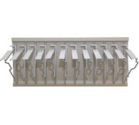Planfile Pivot Wall Rack with Brackets - Vertical Hanging File Rack