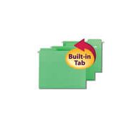 FasTab   Hanging Folders  Letter Size  Larger Tabs  Assorted Colors