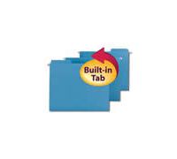 FasTab   Hanging Folders  Letter Size  Larger Tabs  Assorted Colors