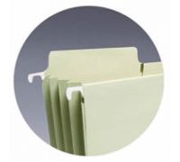 Legal Size  FasTab   Hanging Pocket 1 3-cut  assorted tabs  14-3 4  W x 10  H  Exclusive of Rods 