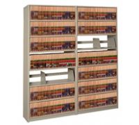 ADDER - Letter Size 88-1 4  High  9 Shelves  8 Openings