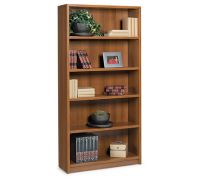 72  High bookcase with 1 fixed  3 adjustable shelves