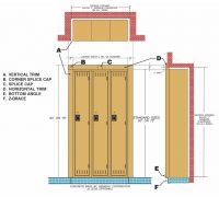 12  Depth  Bottom Angle for Locker