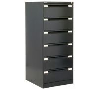 6 drawer Media Storage Cabinet  B96 
