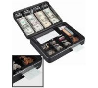8 Coin Compartment  Bill Tray  Deposit Slot   Carry Handle