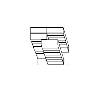 5 High 2 1 - 48  Wide ThinStak Shelving BiSlider Mobile Filing Systems