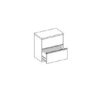 2-HIGH ELITE CABINET - 12  OPENING