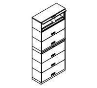 24  Wide 6 Openings - 300 Series Stak-N-Lok    Cabinets LFI  135   Inside clear height  letter and legal 10-3 8   binder 12-3 8   6 Openings Locking