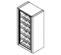6-Opening Ez2 Rotary Action File  Letter Depth   6-Opening