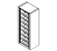 8-Opening Ez2 Rotary Action File  Letter Depth 8-Opening