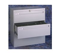 3-High Fixed Drawer Fronts Lateral