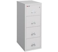 4-Drawer 25 D Vertical Files - FireKing25  
