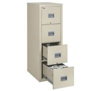 25 D 4-Drawer Letter Legal Patriot File Cabinet by FireKing