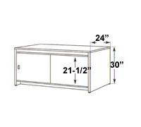 Base Cabinet Table  MBC Series 