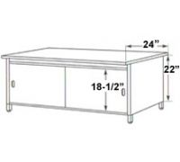 Table with Shelf  CMA Series 