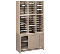 Literature Sorter Cabinet Racks  Literature Organizers   Mail Sorters