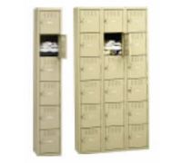 ASSEMBLED Six-Tier High Box Locker NO Legs