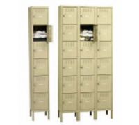 ASSEMBLED Six-Tier High Box Locker With Legs