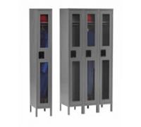 C-Thru Single-Tier Steel Lockers With Legs