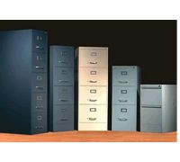 4 Drawer Vertical  w  Lock