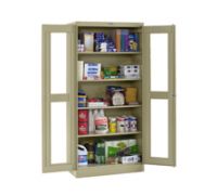 2 Openings  Standard C-Thru Wardrobe Storage Cabinet