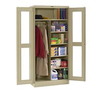 5 Openings  Deluxe C-Thru Storage Cabinet