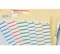 File Folder Name Labels  1-Up