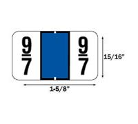 Double Digit Numeric Label