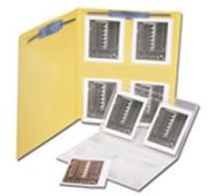 Folder Binder Page Holds 8 5 x11  for Fasteners  50 Pk