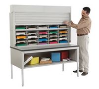 Extra Depth  60  Wide Security Sorter  40 Pockets  17 D
