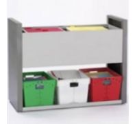 Long Filing Station with Locking Top
