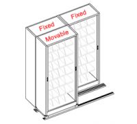 2 1 Kwik-Track System  48 W File Harbor Cabinets