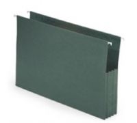 Legal Size Extra-Capacity Kraft Boxed Bottom Hanging Folder  Carton of 10
