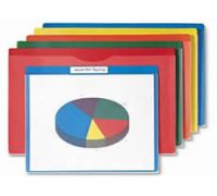 Letter Size Poly File Jackets