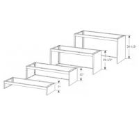 Letter Depth RMP Risers For Mail Sort Modules