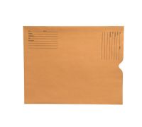 28 lb  Brown Kraft Negative Preserver  Open End  Standard Imprint  11-1 2  x 14-1 2   Carton of 500 