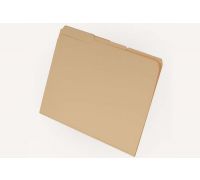 11pt Letter Size Manila Folders  1 3 Cut Reinforced Top Tab - Assorted  Embedded Fastener Pos  1  Box of 50 