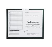 C T   Cat Scan   Kelly Green  568 - Category Insert Jackets  System I  Open Top  Carton of 250 