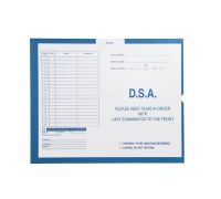 D S A   Blue  299 - Ames Category Insert Jackets  System II  Open End  Carton of 250 