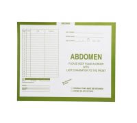 Abdomen  Yellow Green  381 - Category Insert Jackets  System I  Open Top  Carton of 250 